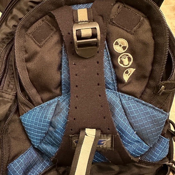 Blue and Black Backpack multi purpose Sm/M - Picture 4 of 10